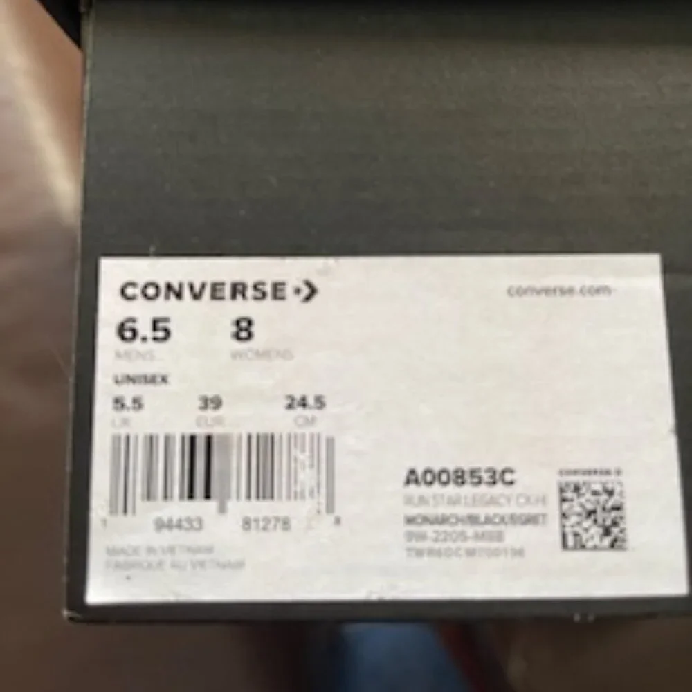 Converse High-Top Sneakers in mustard and White - Picture 5 of 5